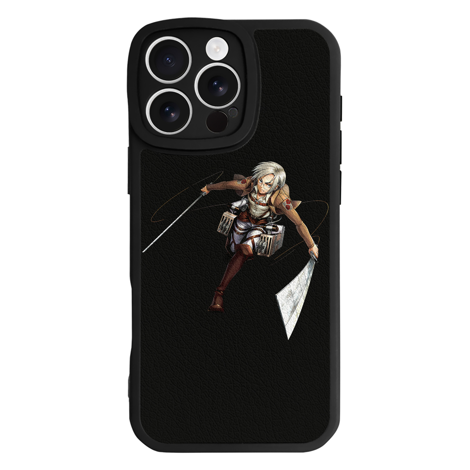 （画像用）  【iPhone 16シリーズ対応】シリコンスマホケース（レザー調） 材質：シリコン
